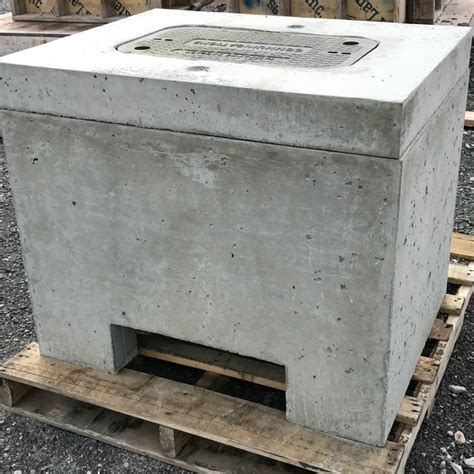 17x22x12 in ground junction box|concrete junction box dimensions.